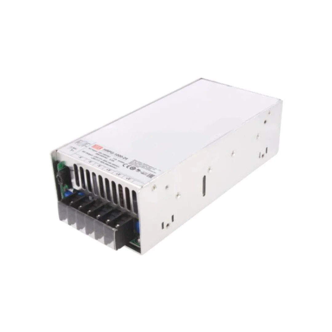 Zasilacz impulsowy, do wbudowania,modułowy, 1000W, 24VDC, 42A HRPG-1000-24