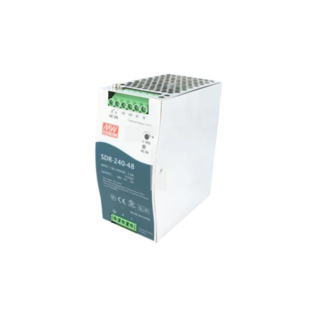 Zasilacz impulsowy, na szynę DIN, 240W, 48VDC, 5A, 88÷264VAC, 94 SDR-240-48