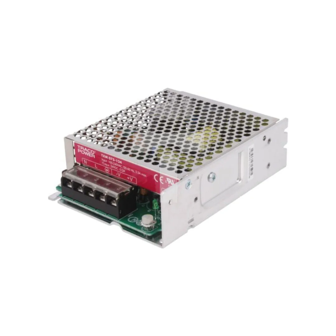 Zasilacz impulsowy, do wbudowania,modułowy, 75W, 24VDC, 3,2A TXM 075-124