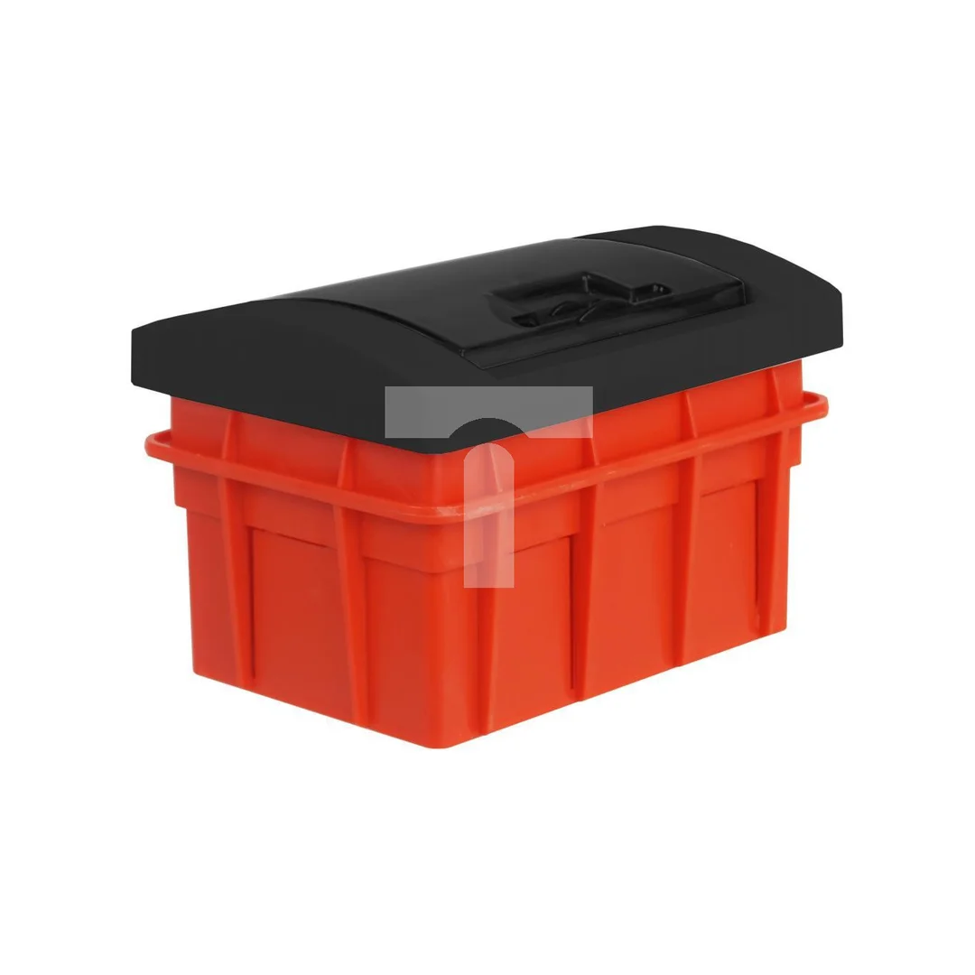 Rozdzielnica modułowa podtynkowa 1x2 IP40 czarna CZRM-PT-02M