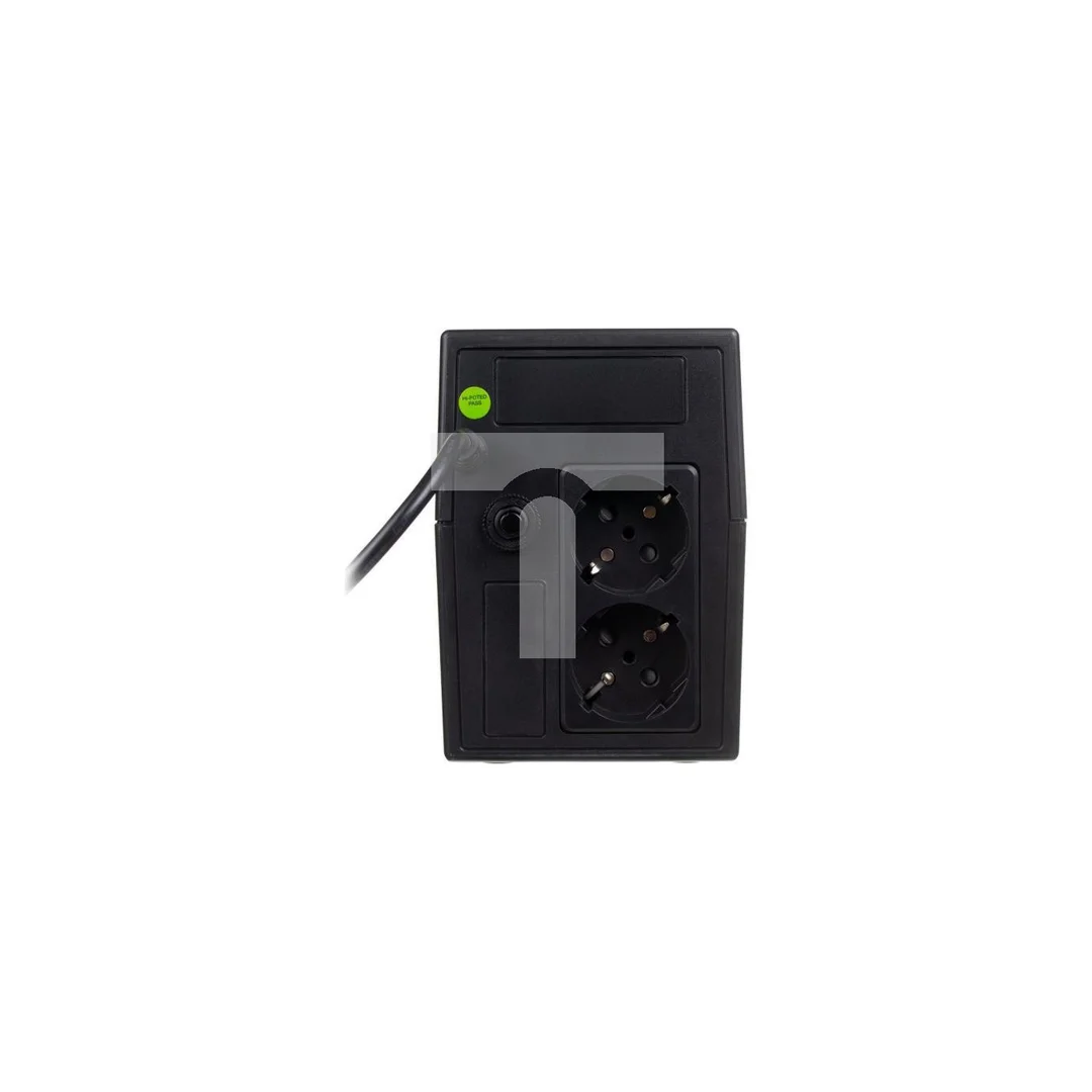 UPS Line-Ineractive LCD BASIC, 800VA/480W, 1x12V/9A, AVR, 2x Schuko CEE 7/3 DN-170064-LCD-B