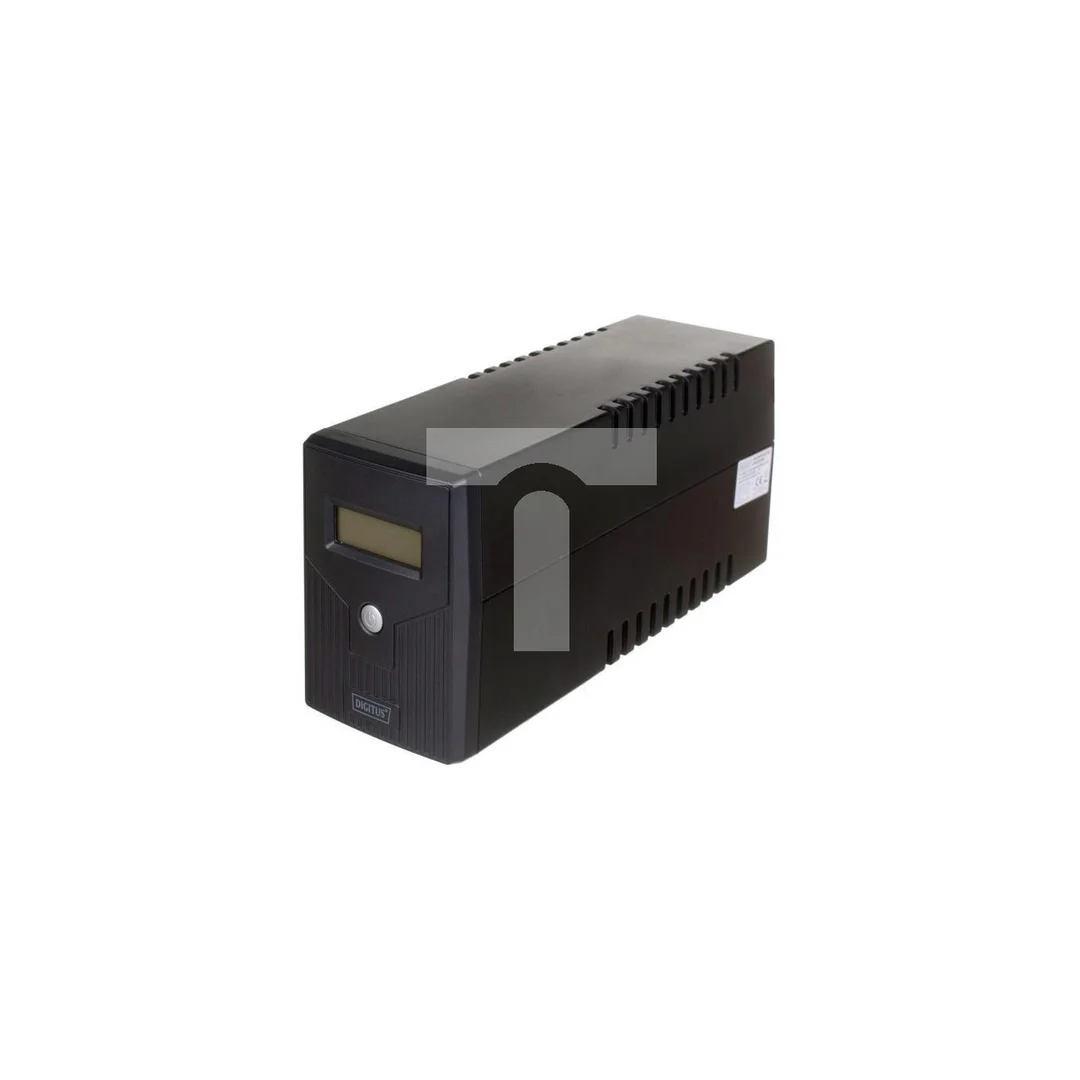 UPS Line-Ineractive LCD BASIC, 800VA/480W, 1x12V/9A, AVR, 2x Schuko CEE 7/3 DN-170064-LCD-B