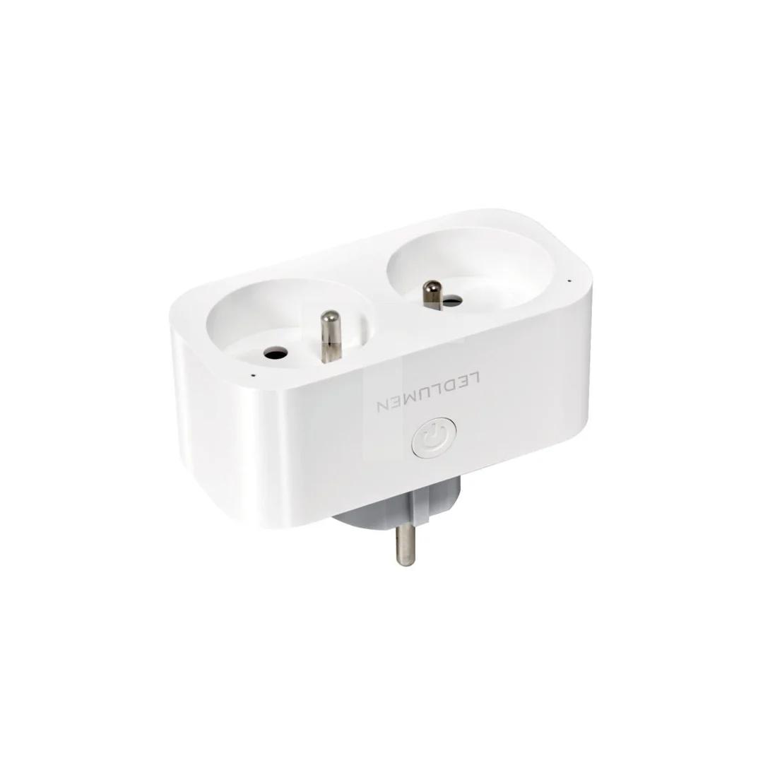 Podwójne gniazdo WiFi TUYA SP-03 16A
