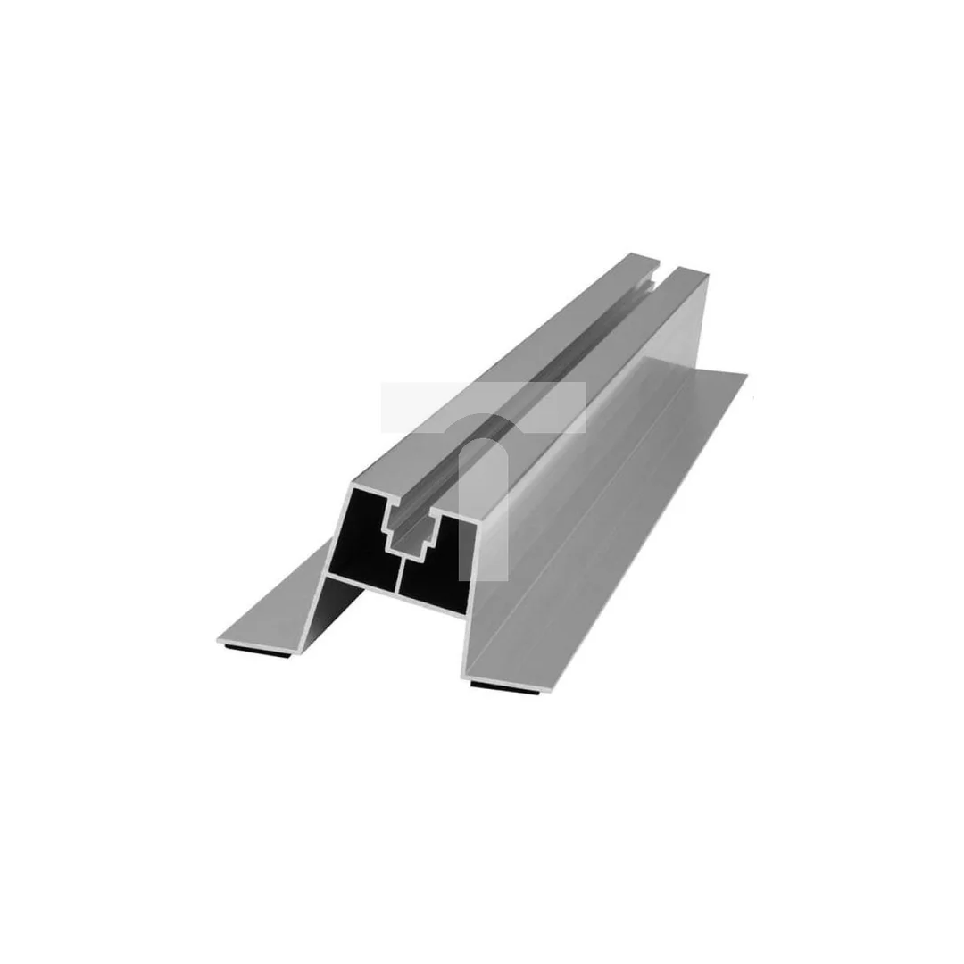 Mostek na blachodachówkę Uchwyt trapezowy aluminiowy szyna montażowa 400x60mm do paneli PV