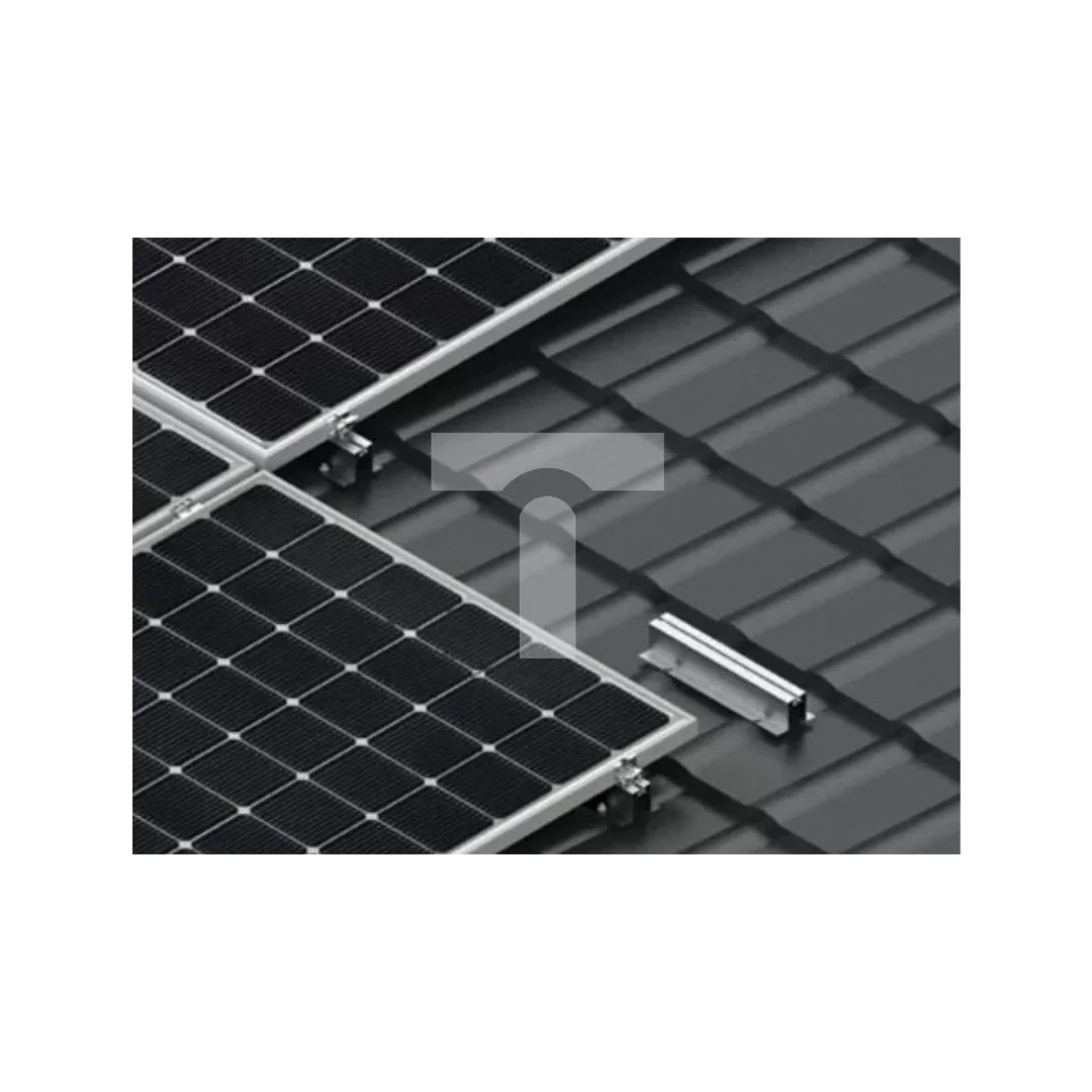 Mostek na blachodachówkę Uchwyt trapezowy aluminiowy szyna montażowa 400x60mm do paneli PV