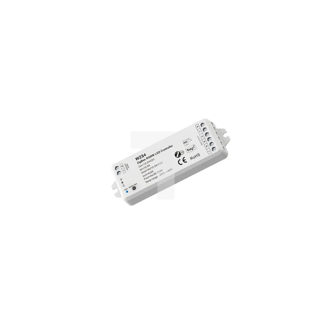 Sterownik LED Skydance (ZigBee 3.0) - RGB+W - 12-36V DC 12A - Tuya - WZS4