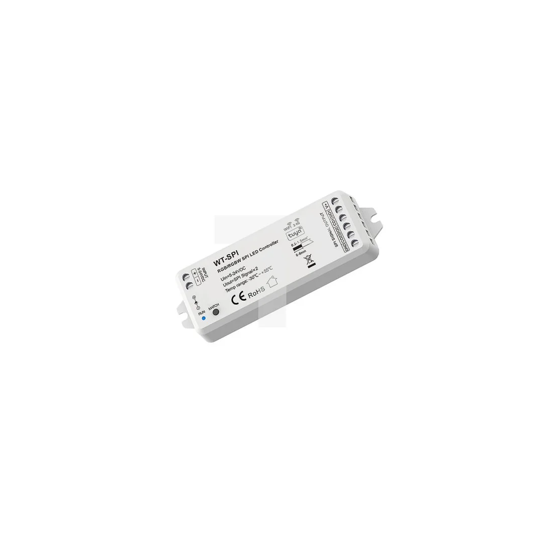 Sterownik LED SPI (WiFi) Skydance - do taśm cyfrowych LED - 8A 5-24V DC - 1000 pixel - WT-SPI