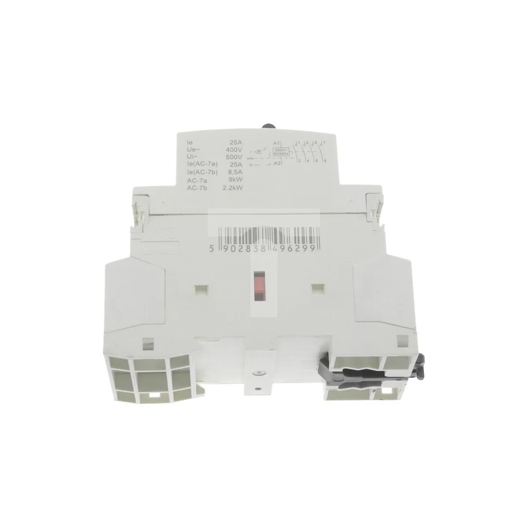 Stycznik modułowy z przełącznikiem 230V AC 25A 2M 4P 4Z MC-25M/40