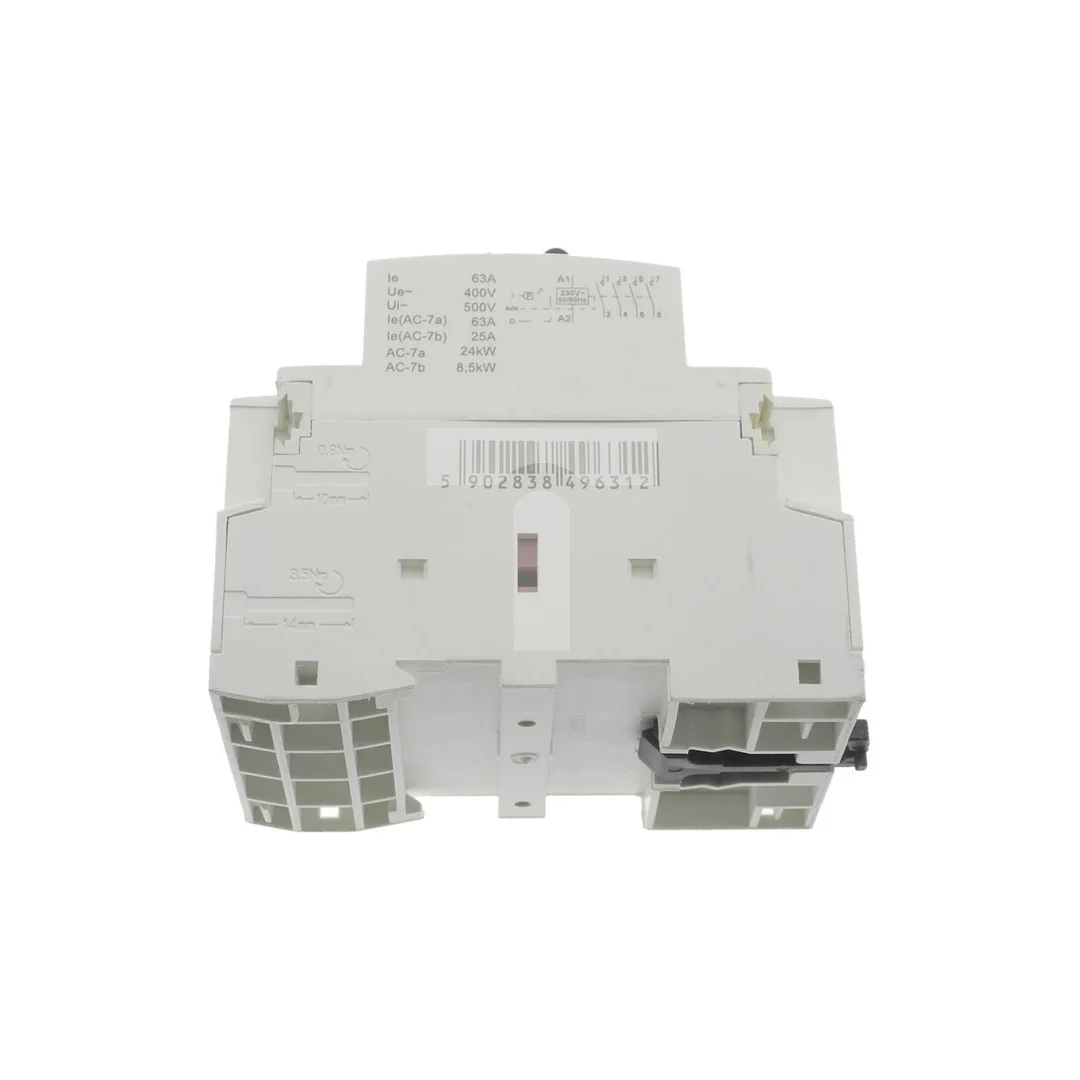Stycznik modułowy z przełącznikiem 230V AC 63A 3M 4P 4Z MC-63M/40