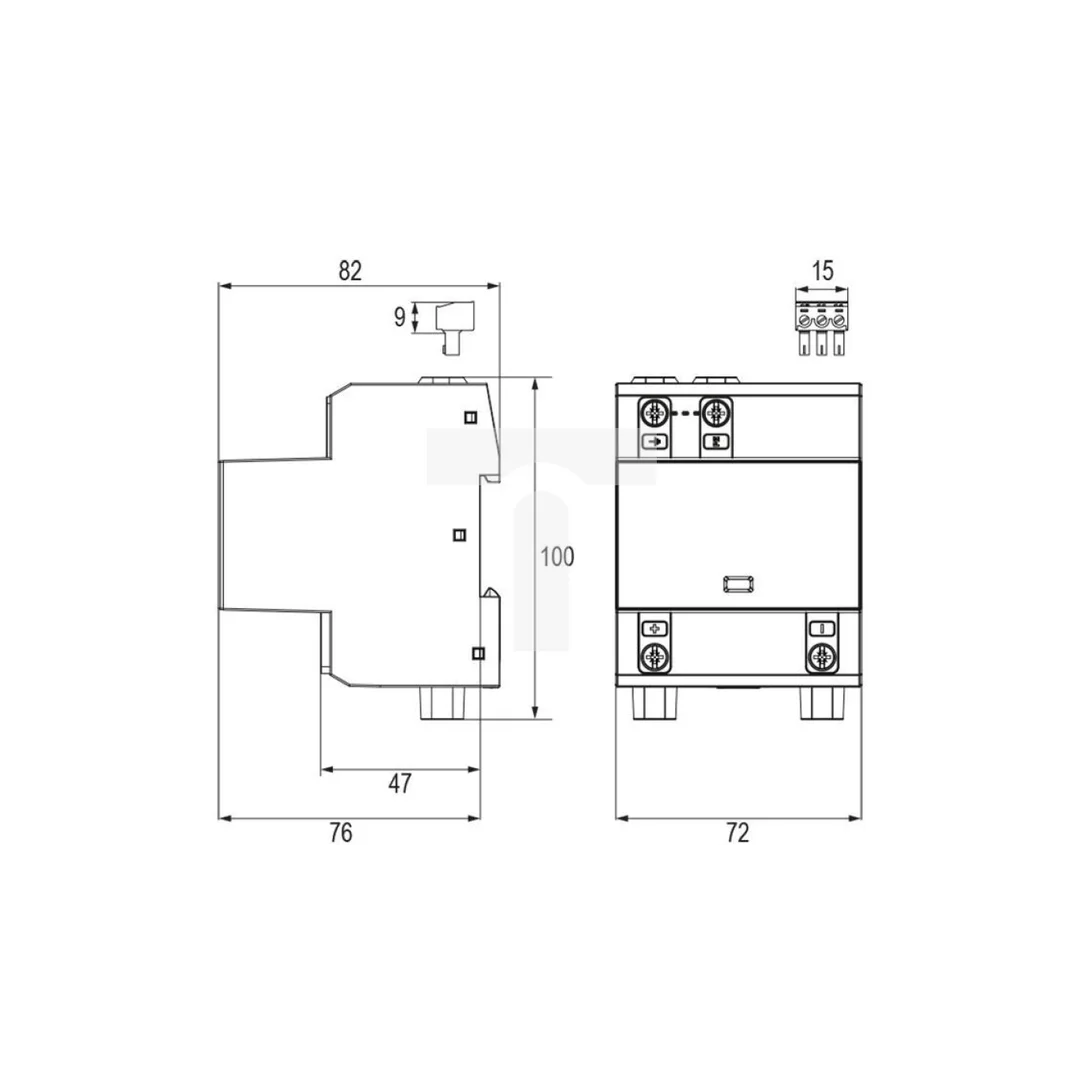 Ogranicznik przepięć ESPPV V T12 12,5/1000 Y 20121003080