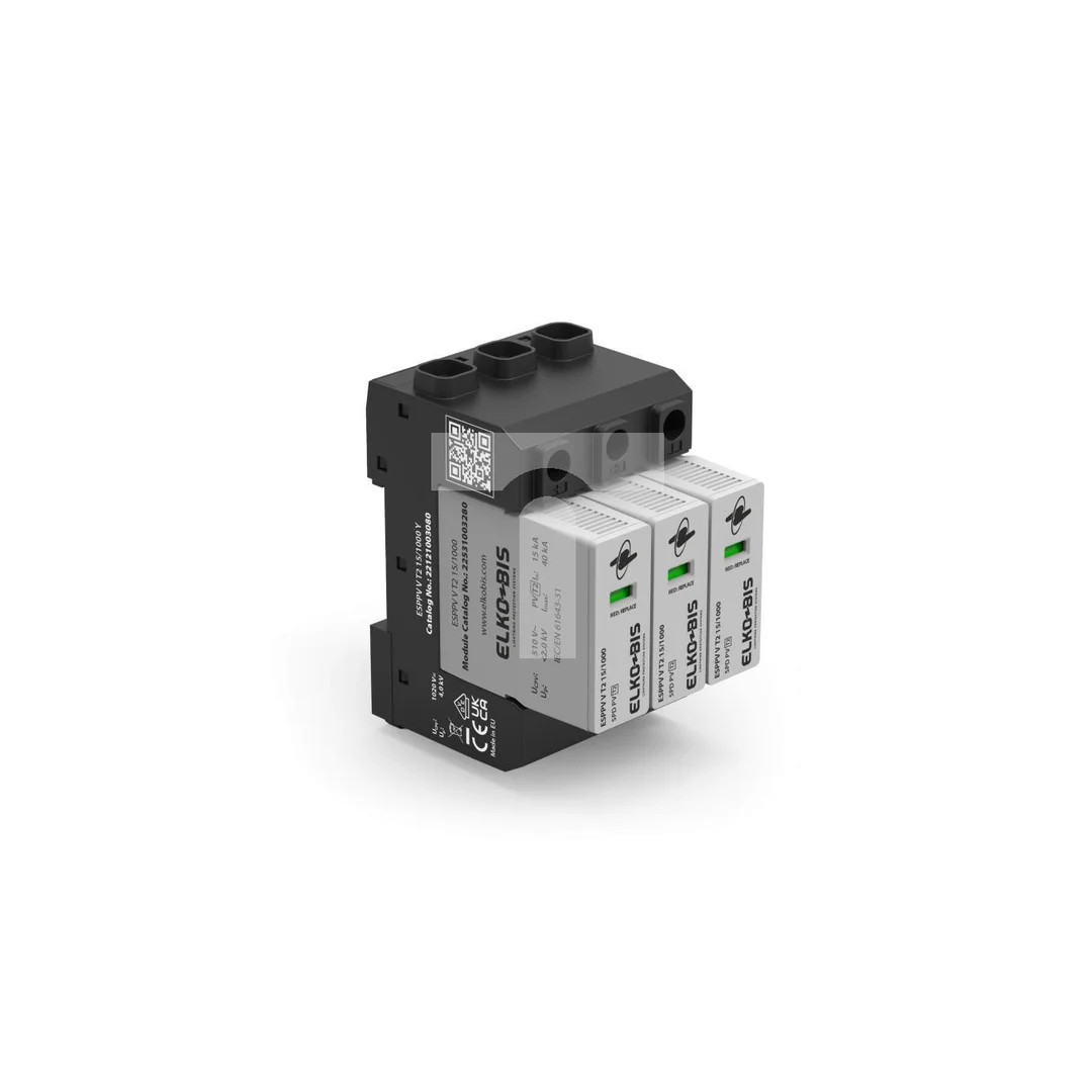 Ogranicznik przepięć ESPPV V T2 15/1000 Y RI 22121003180