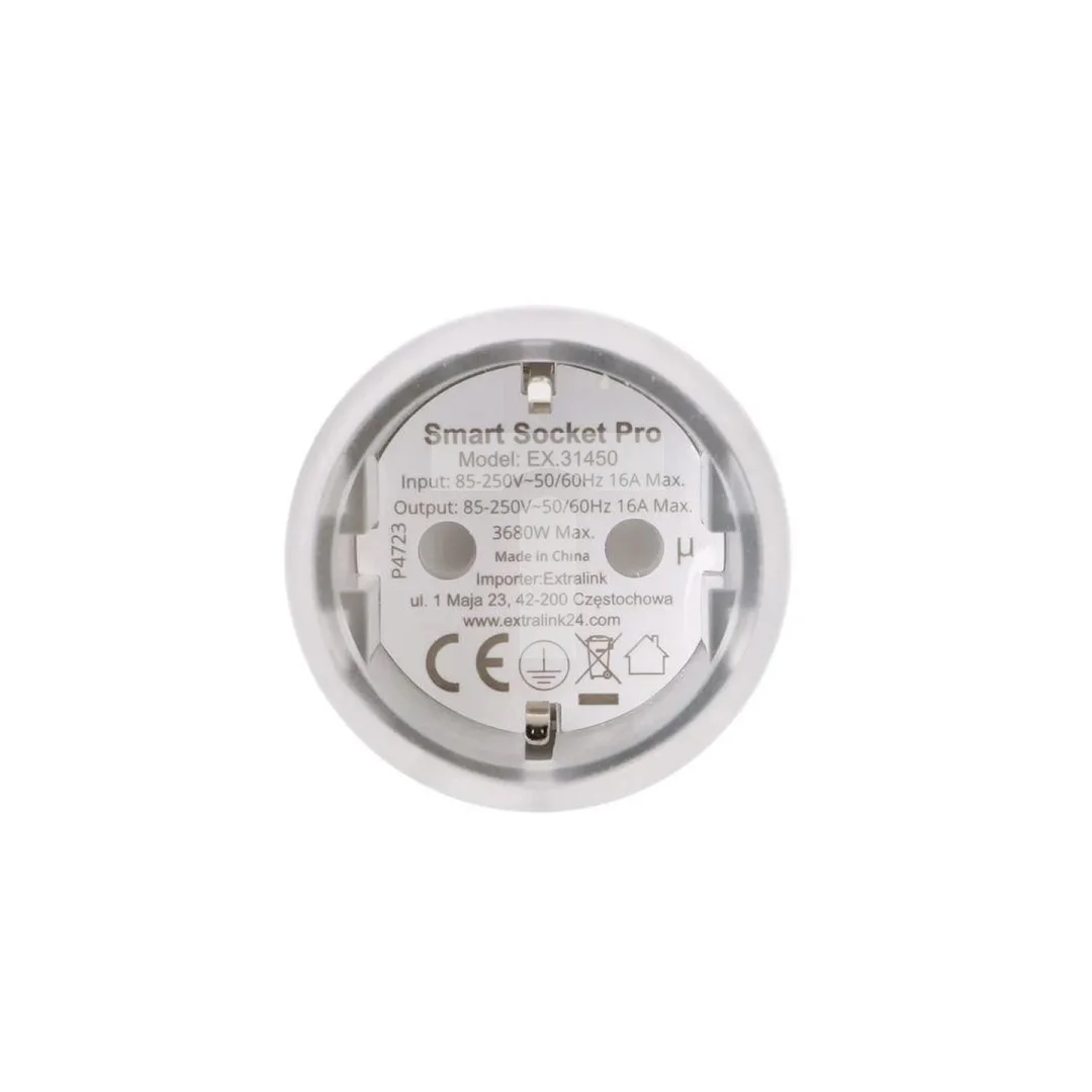 Inteligentne gniazdo SMART LIFE Smart Socket SC Pro EXTRALINK EX.31450