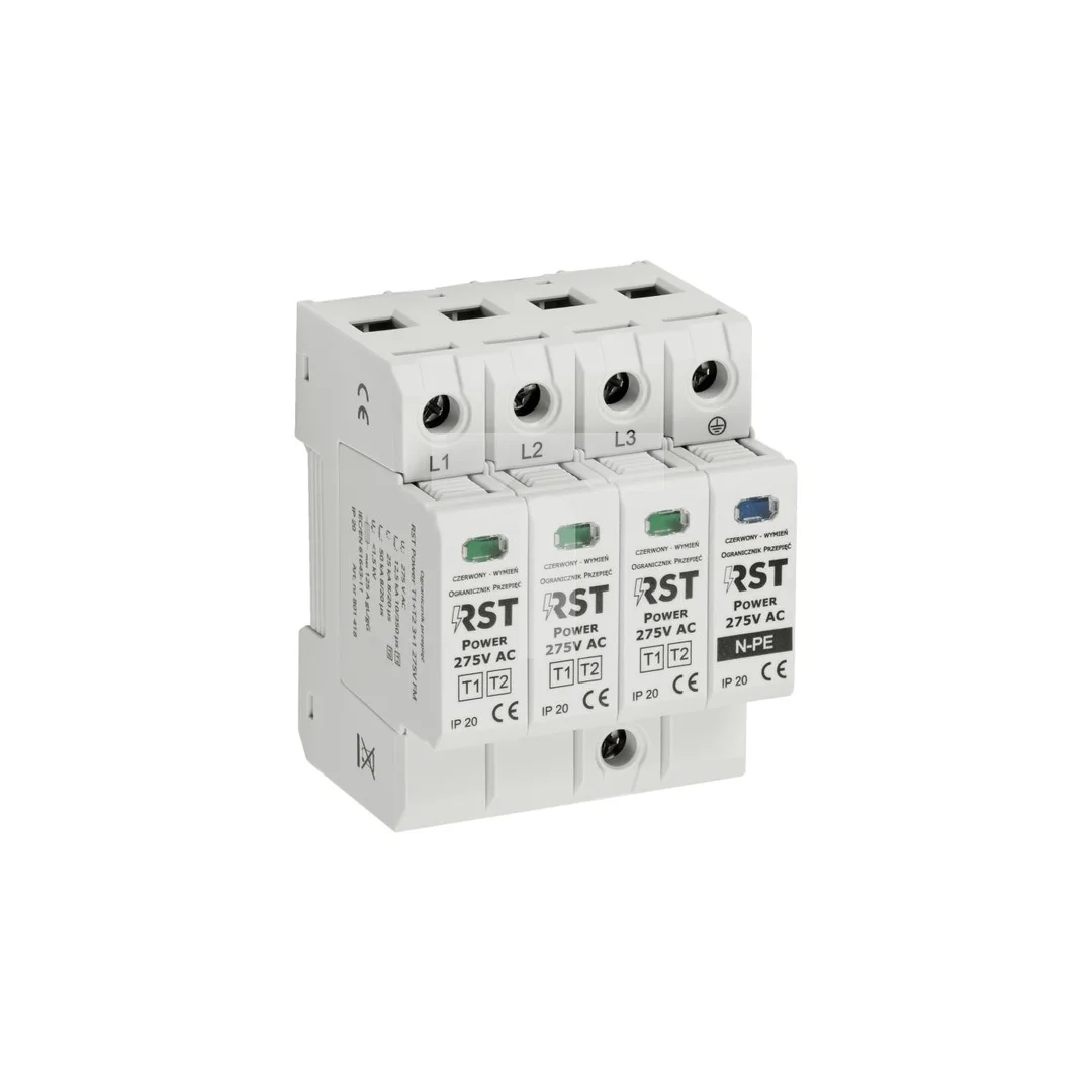 Ogranicznik przepięć T1 + T2 RST Power T1 + T2 3+1 275V FM 801 418