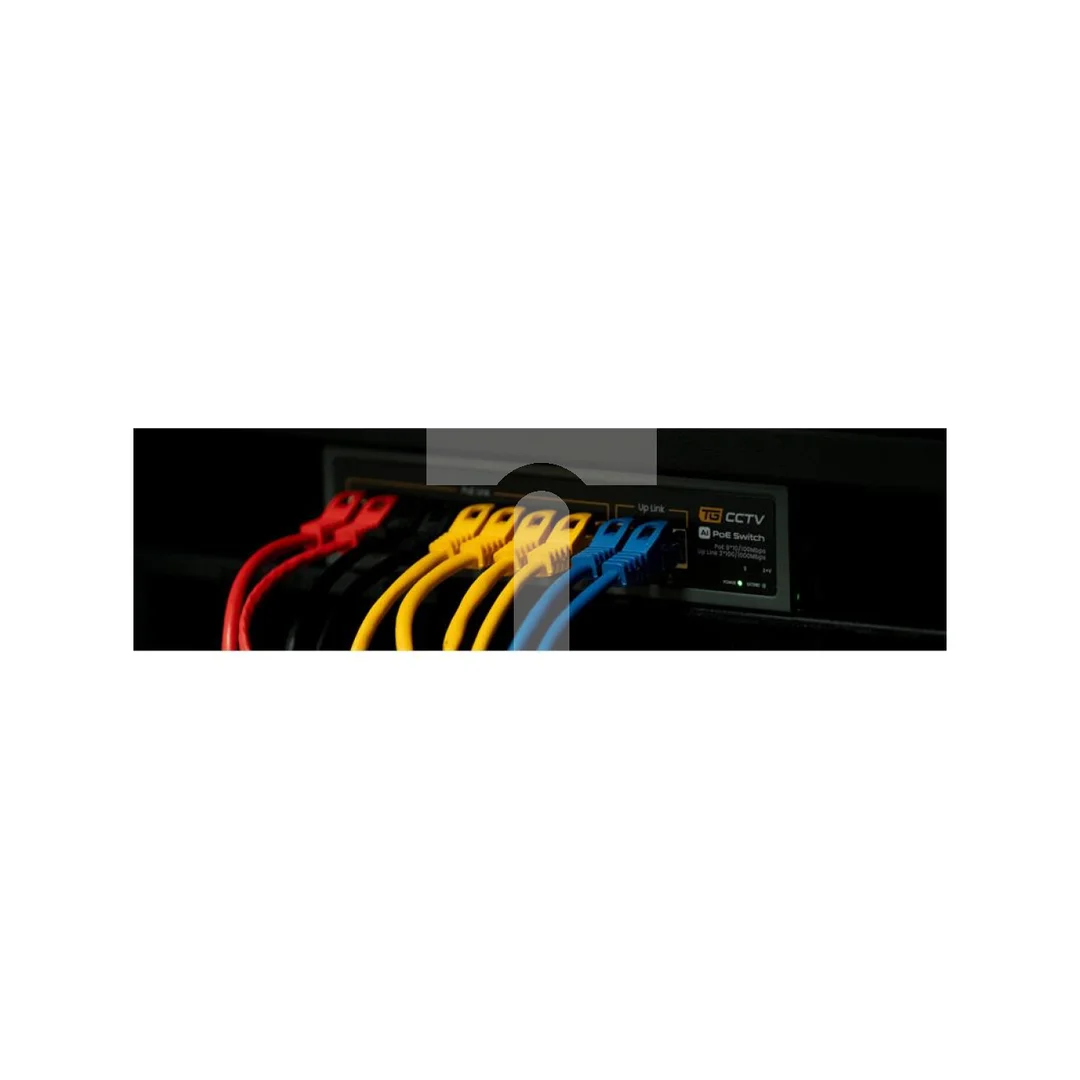 Switch 8x PoE 10/100 Mbps 802.3af/at + 2x Uplink 100/1000 Mbps + 1x SFP, 120W, tryb Extend (250m)