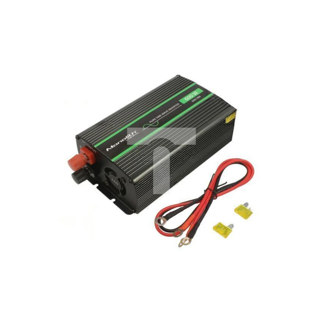 Przetwornica: DC/AC, 300W, 230VAC, 24VDC, 105x200x55mm 51936