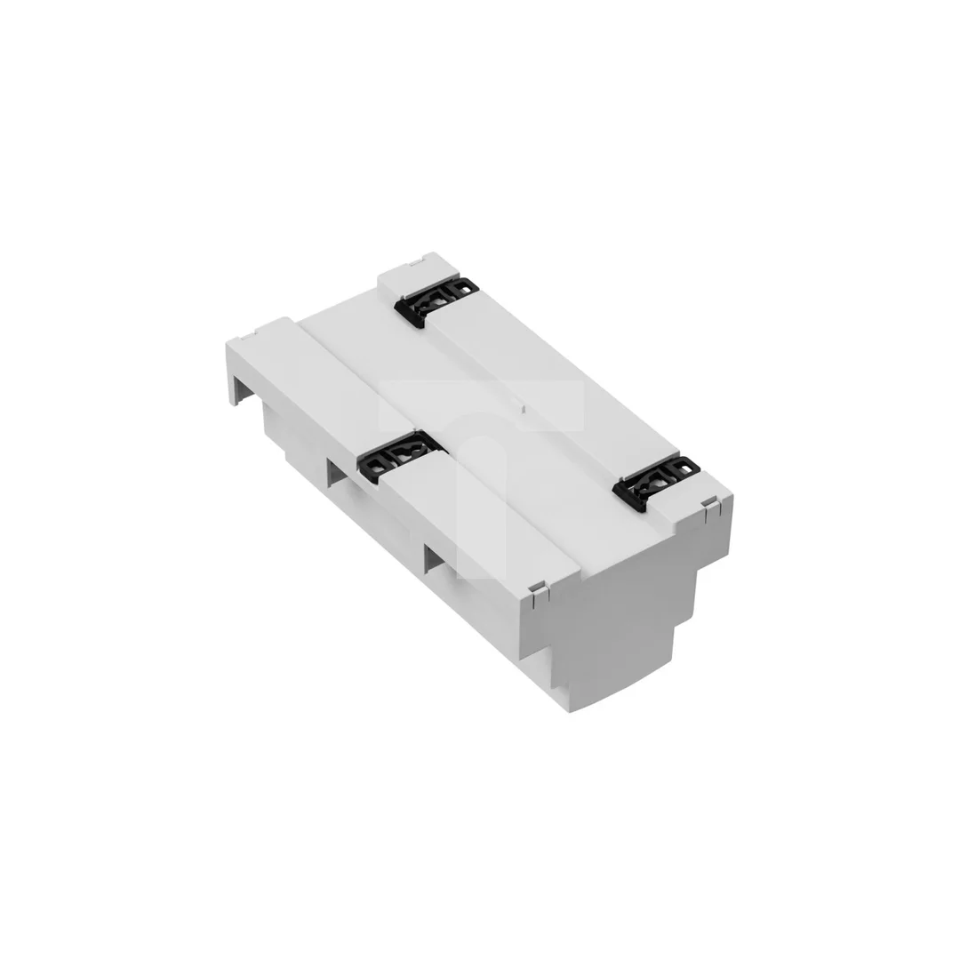Obudowa modułowa na szynę ZD1009 jasna ABS V0 - ZD1009J ABS V0