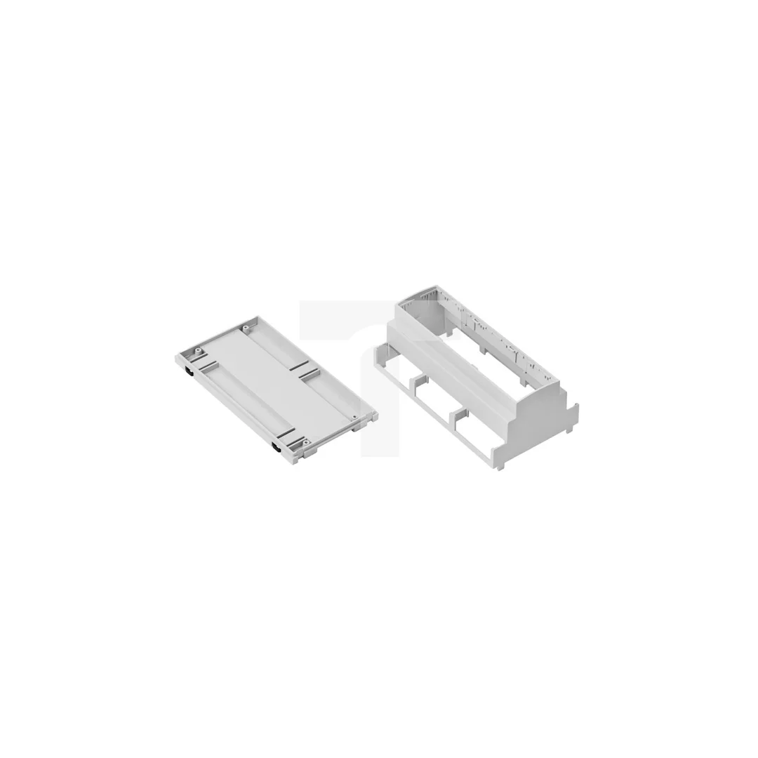 Obudowa modułowa na szynę ZD1009 jasna ABS V0 - ZD1009J ABS V0