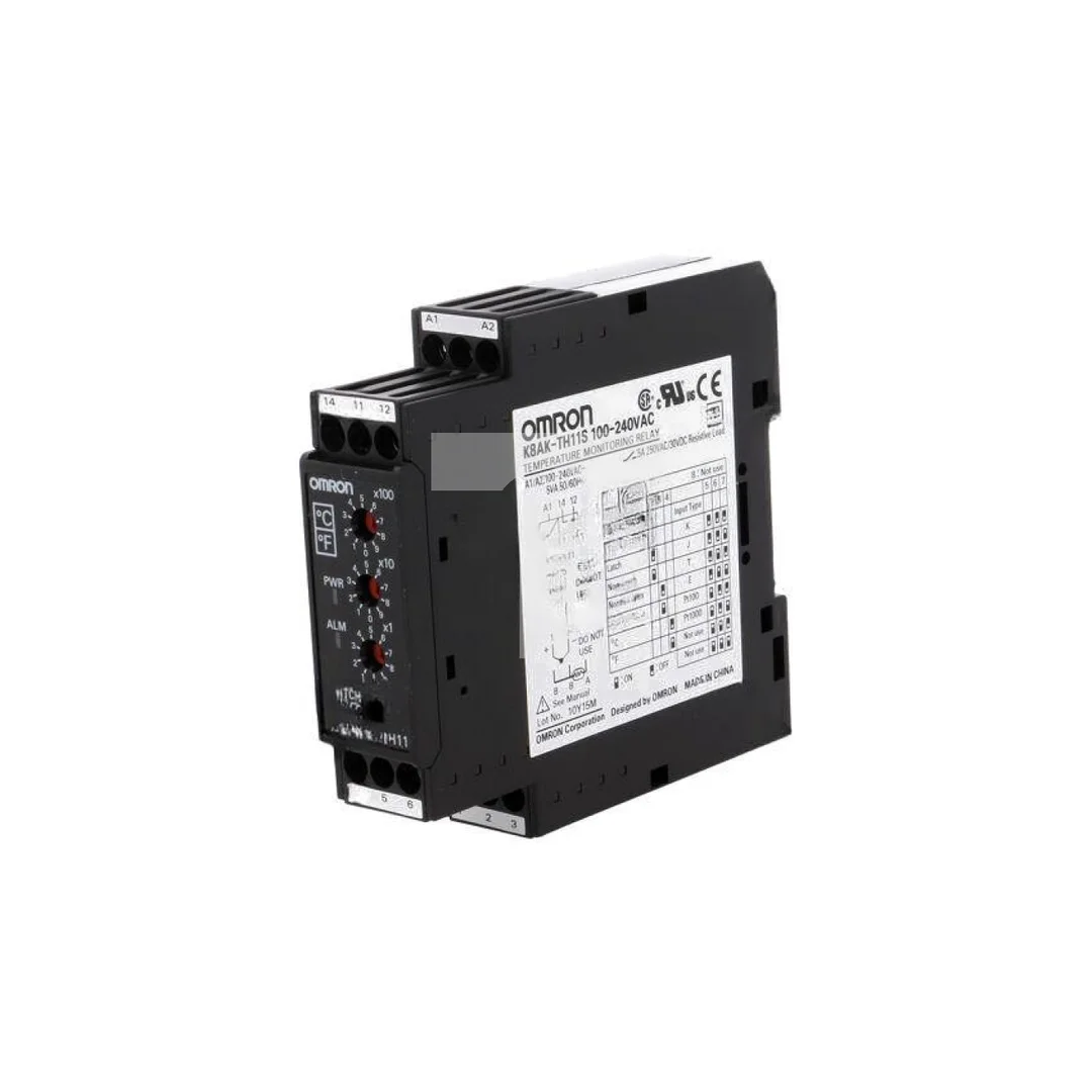 Przekaźnik nadzorczy temperatury 100÷240VAC SPDT K8AK-TH11S 100-240VAC