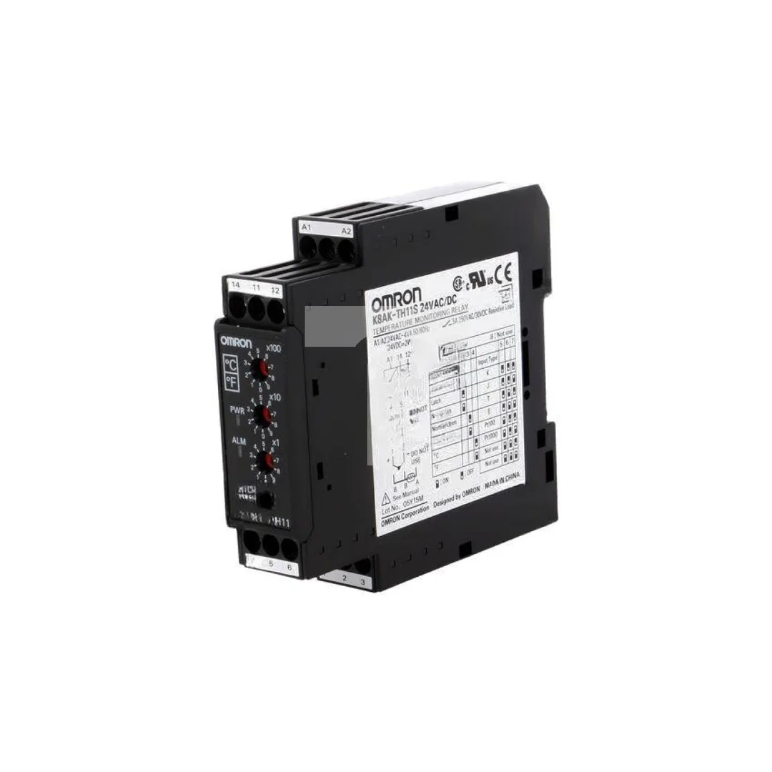 Przekaźnik nadzorczy temperatury 24VAC 24VDC K8AK-TH11S 24VAC/DC