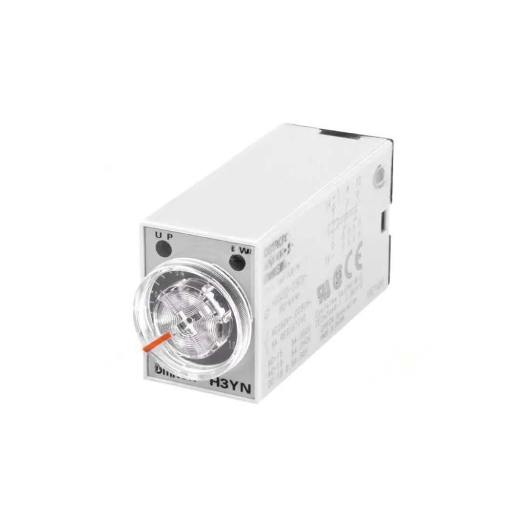 Przekaźnik czasowy 0,1s÷10min DPDT 250VAC/5A Uzas: 200÷230VAC H3YN-2 AC200-230