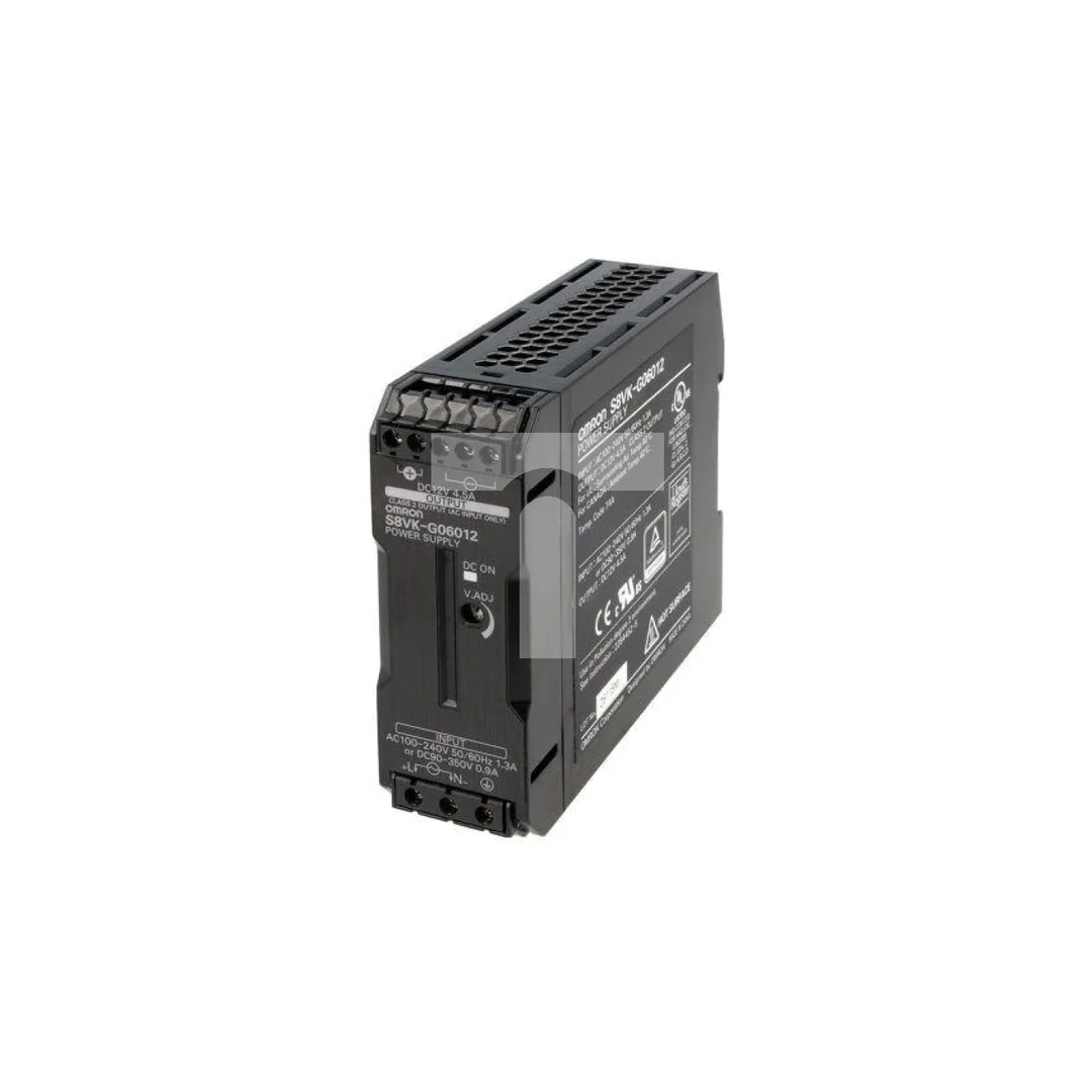 Zasilacz: impulsowy na szynę DIN 60W 12VDC 4,5A 85÷264VAC S8VK-G06012