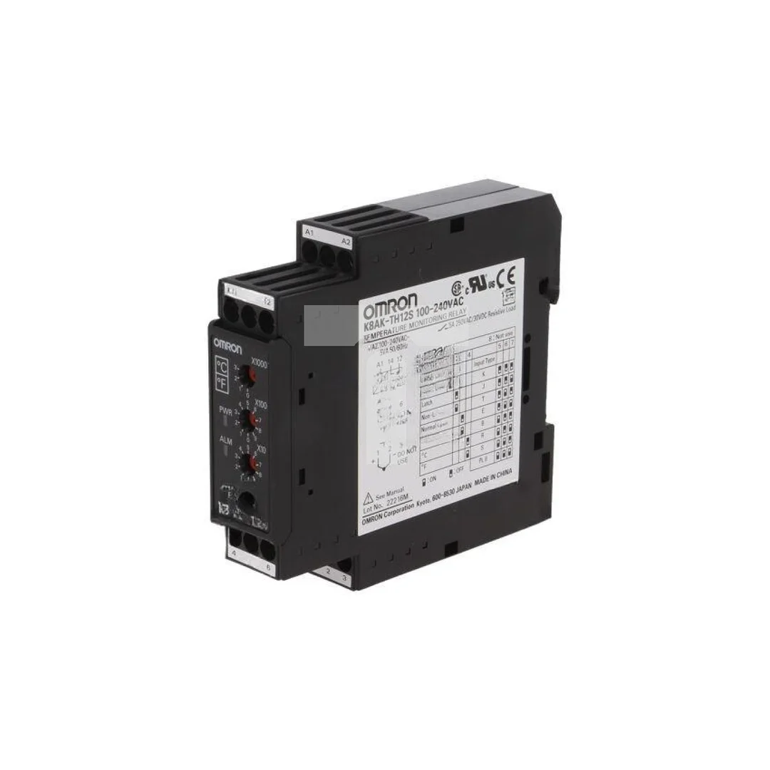 Przekaźnik nadzorczy temperatury 100÷240VAC SPDT K8AK-TH12S 100-240VAC