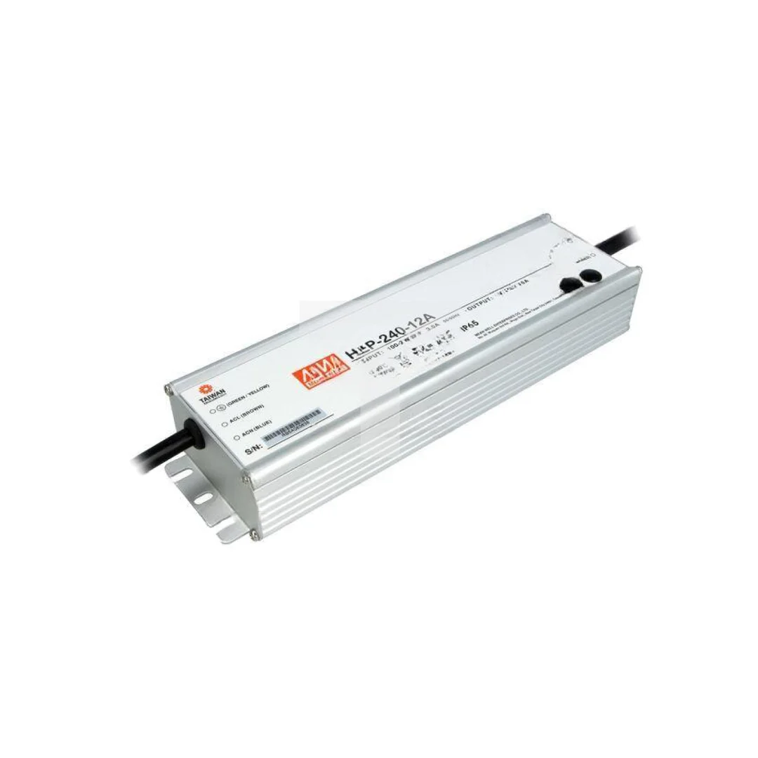 Zasilacz impulsowy do wbudowania modułowy: 192W / 12VDC / 8...16A HEP-240-12A