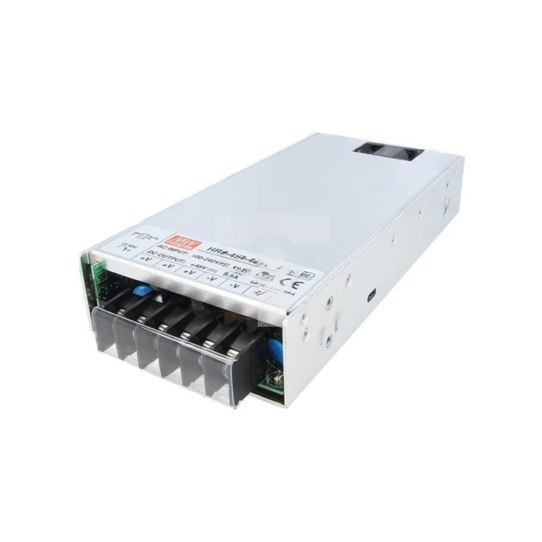Zasilacz impulsowy do wbudowania modułowy: 456W / 48VDC / 9,5A HRP-450-48