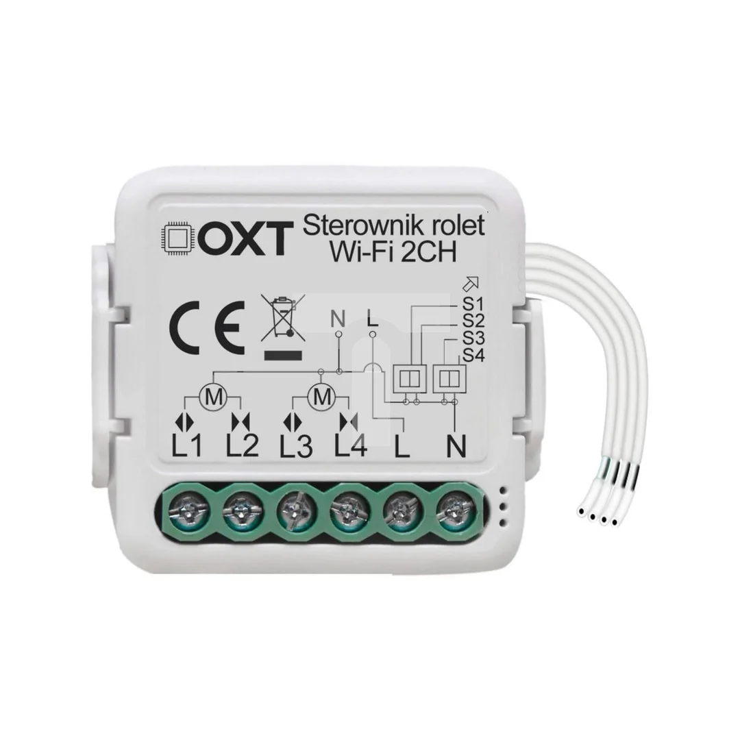 Moduł OXT mini sterownik 2 rolety WiFi TUYA