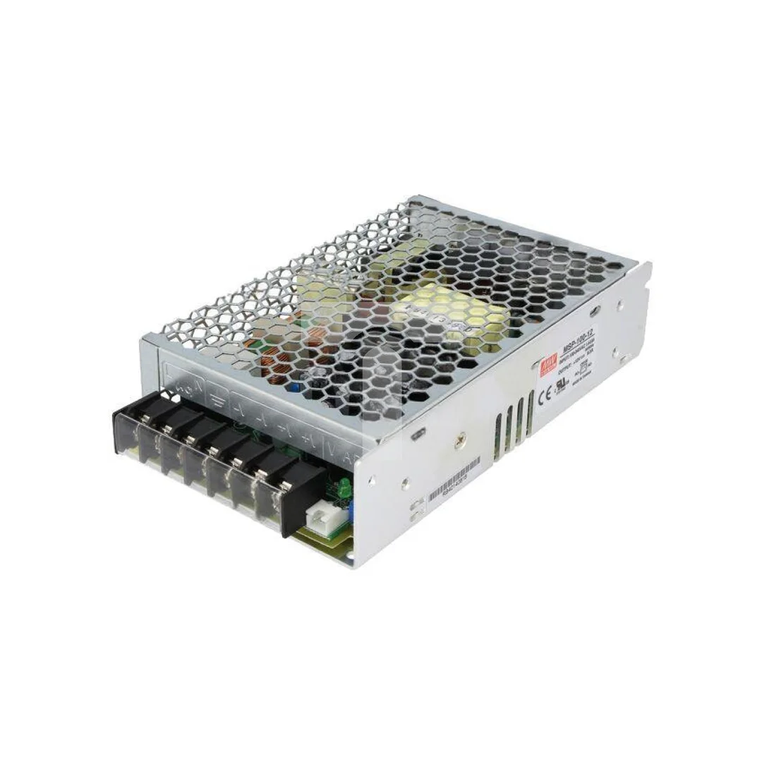 Zasilacz impulsowy do wbudowania modułowy 102W 12VDC 8,5A MSP-100-12