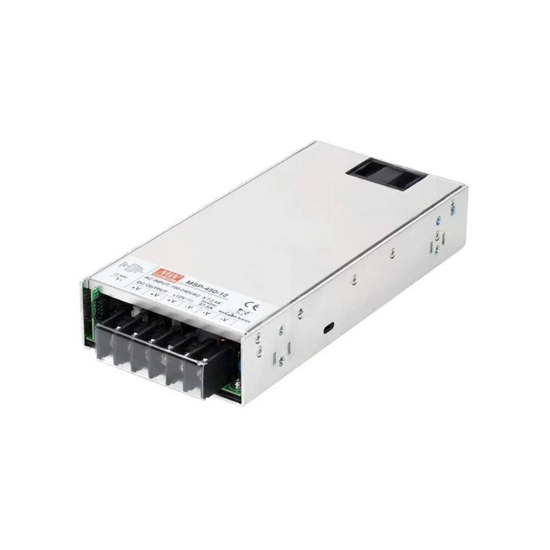 Zasilacz impulsowy do wbudowania modułowy 450W 12VDC 37,5A MSP-450-12