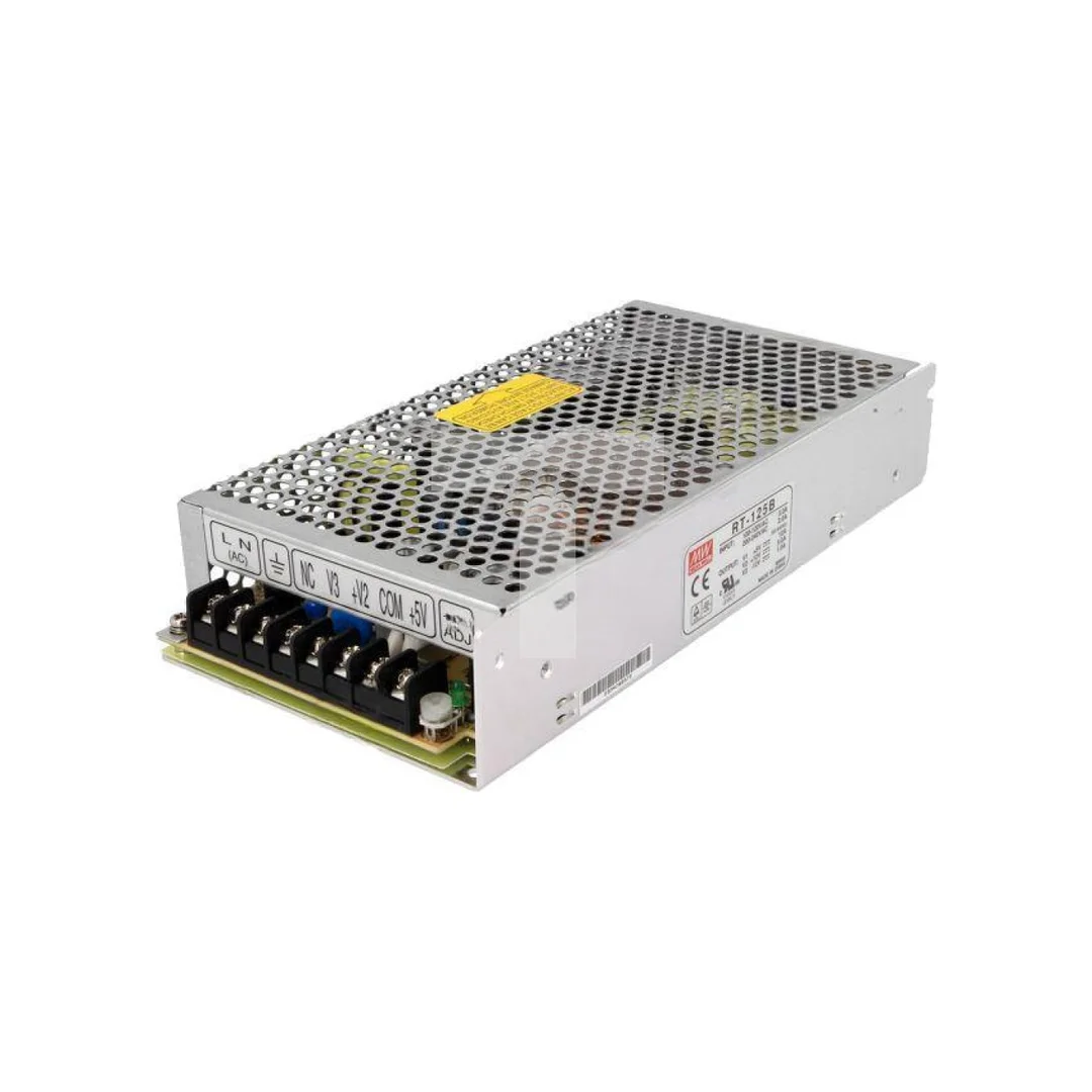Zasilacz impulsowy do wbudowania modułowy 132W 5VDC OUT 3 RT-125B