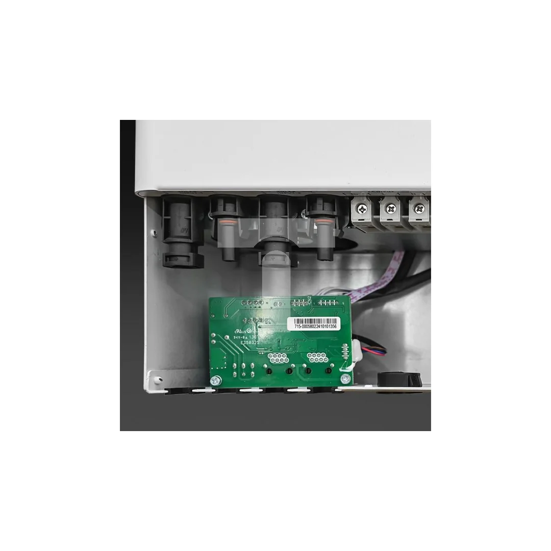 Qoltec Hybrydowy inwerter solarny Off-Grid 11000W 160A 48V MPPT BMS Sinus opcja Wi-Fi Power Factor 1.0