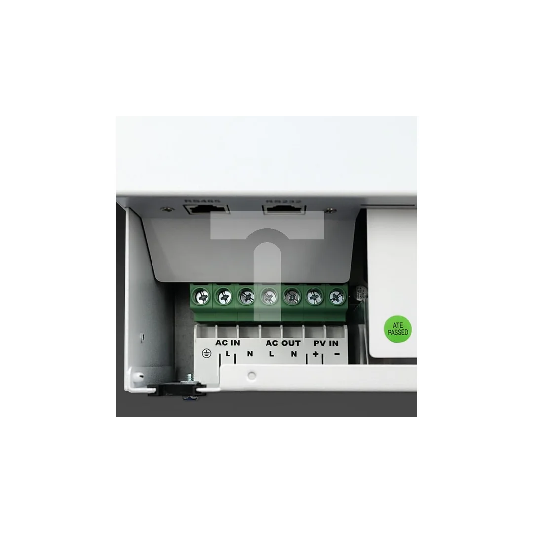 Qoltec Hybrydowy inwerter solarny Off-Grid 3500W 100A 24V MPPT BMS opcja Wi-fi Sinus Power factor 1.0