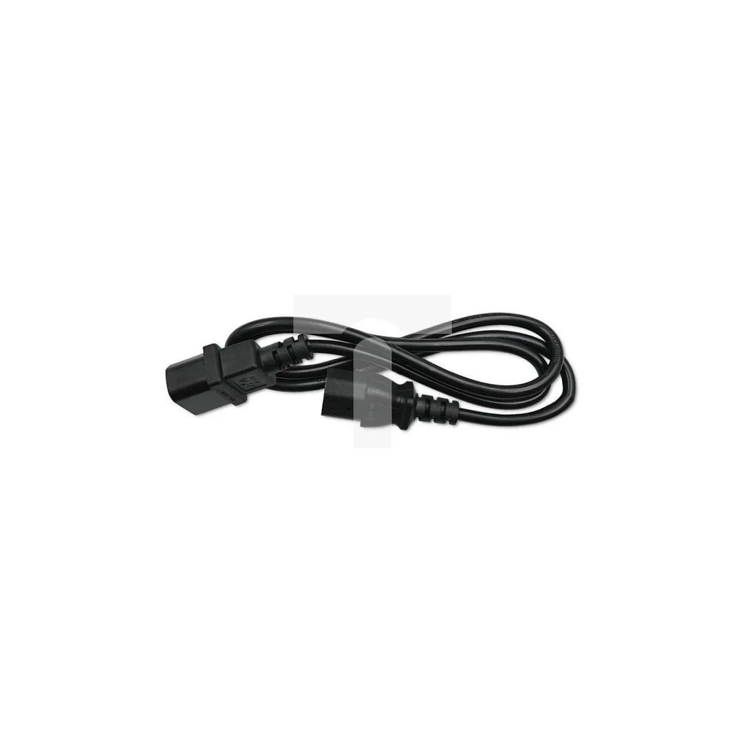 Qoltec Kabel zasilający do UPS IEC C13/C14 3x0.75mm² 1m