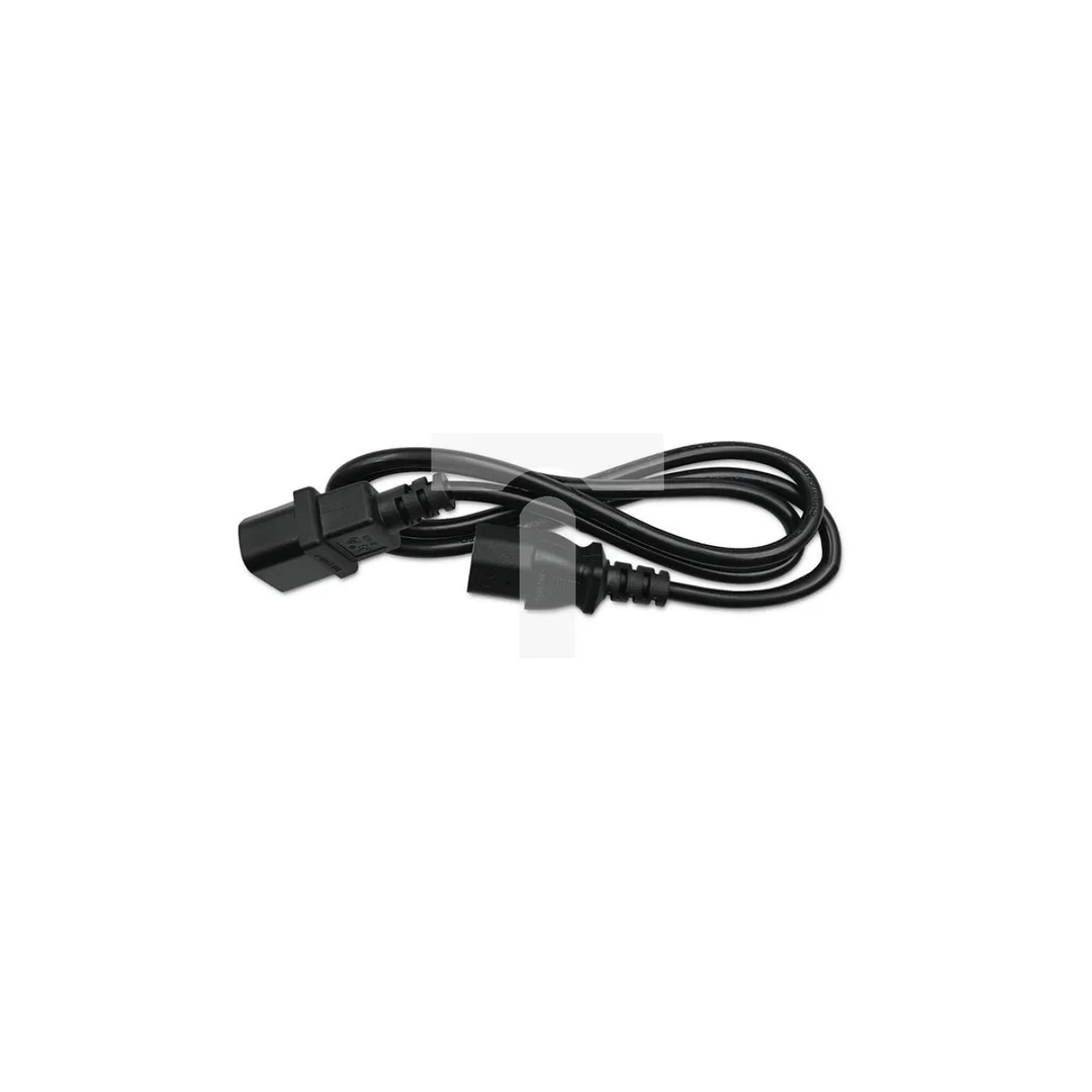 Qoltec Kabel zasilający do UPS IEC C13/C14 3x1.0mm² 1.5m