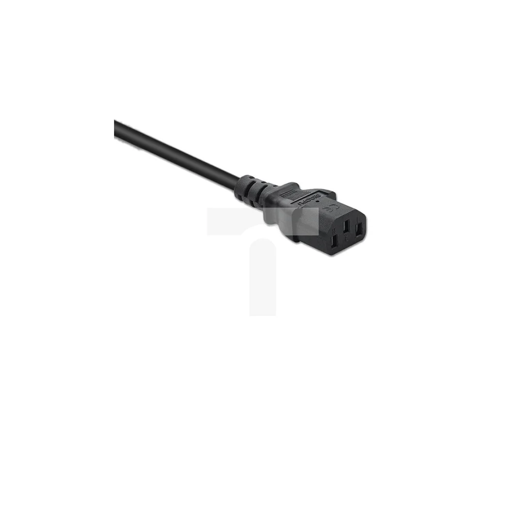 Qoltec Kabel zasilający do UPS IEC C13/C14 3x1.0mm² 1.5m