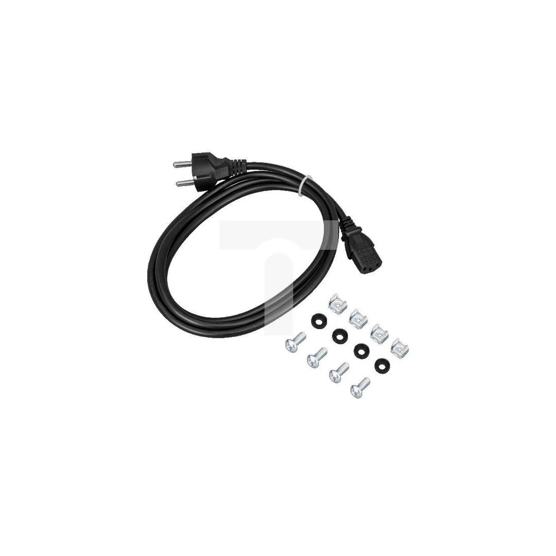 Zestaw do zasilania buforowego 8 odbiorników PoE (w obudowie RACK 5U) BCS-UPS/IP8Gb/E-S/RACK5U