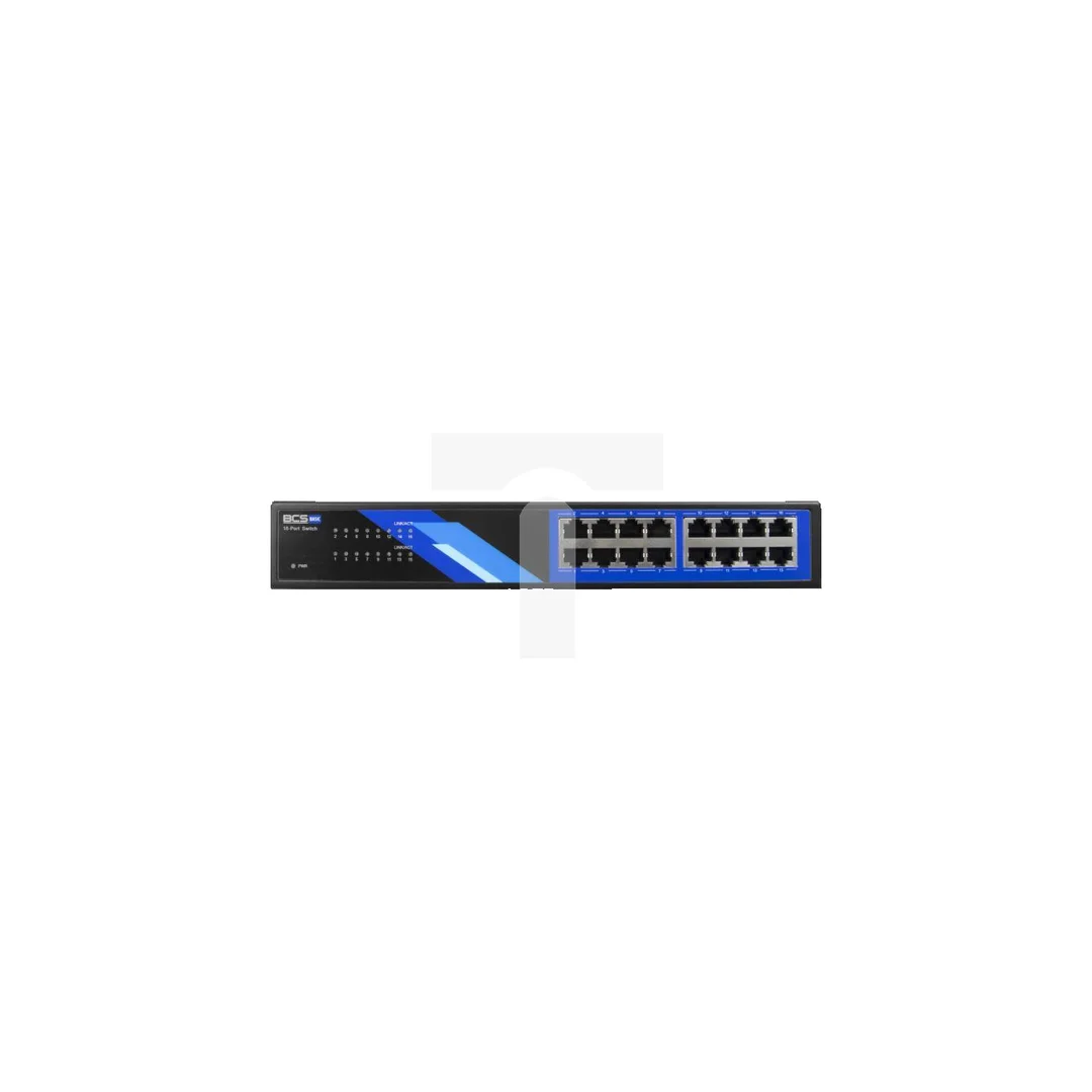 Switch PoE 16-portowy 1Gbps BCS-B-S16G