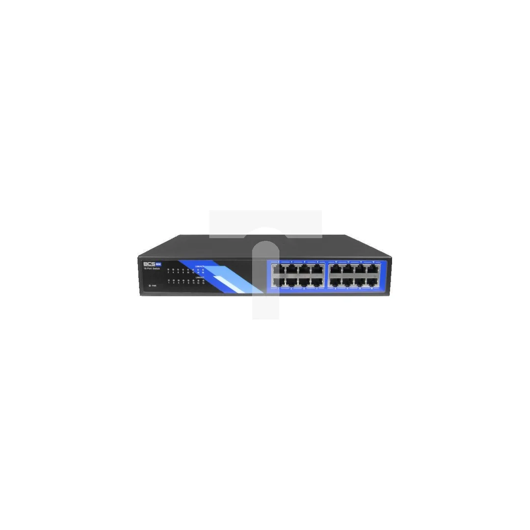 Switch PoE 16-portowy 1Gbps BCS-B-S16G