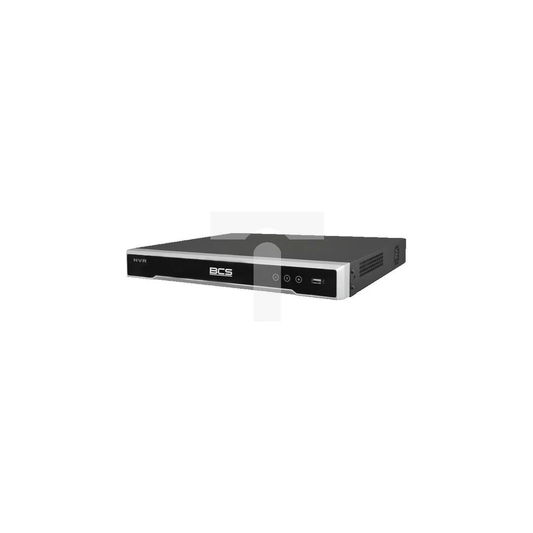Rejestrator IP 8-kanałowy 32Mpx BCS-V-NVR0802-A-8K-8P
