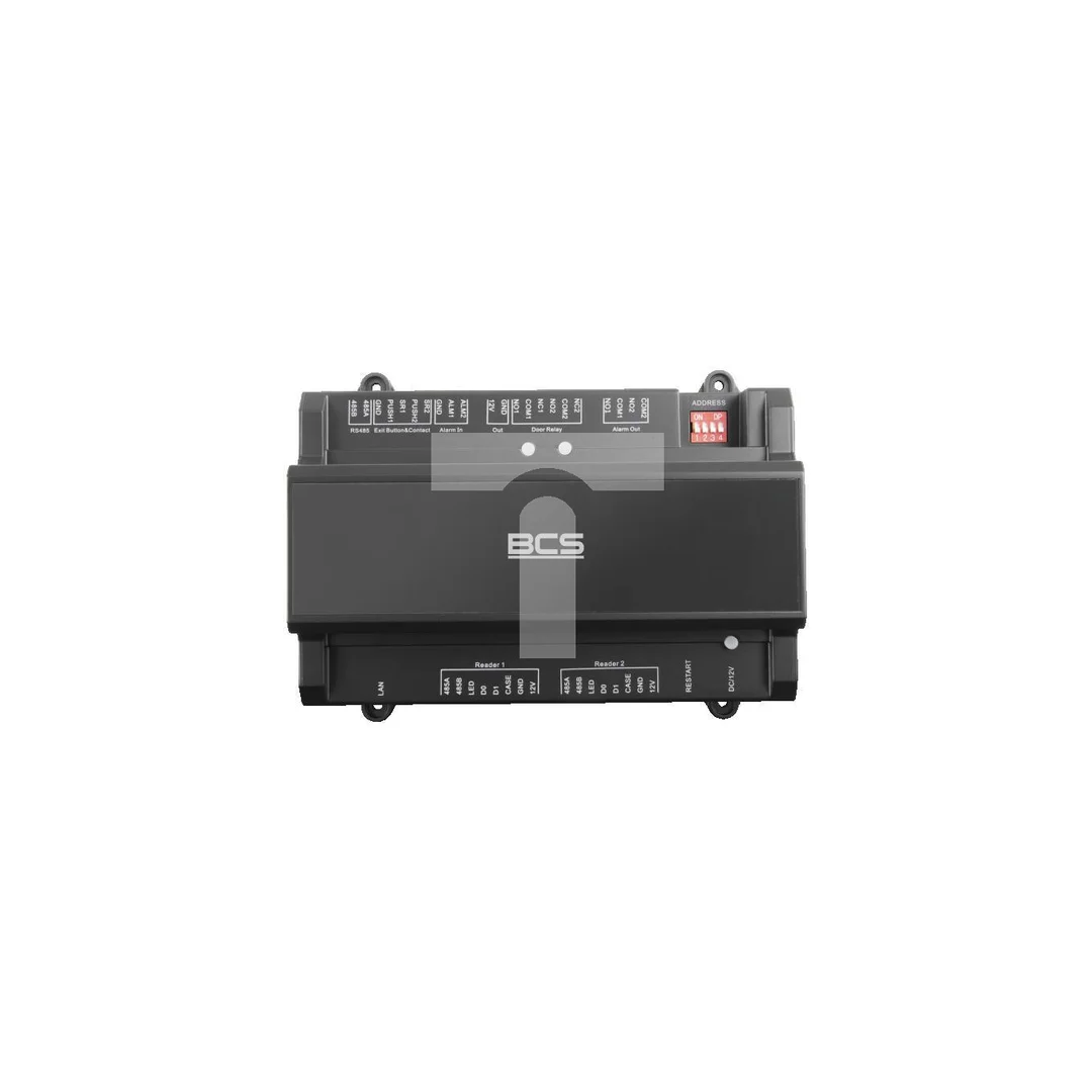 Kontroler do systemu kontroli dostępu TCP/IP, RS-485, Wiegand (W26/W34) BCS-L-KKD-J222D(2)