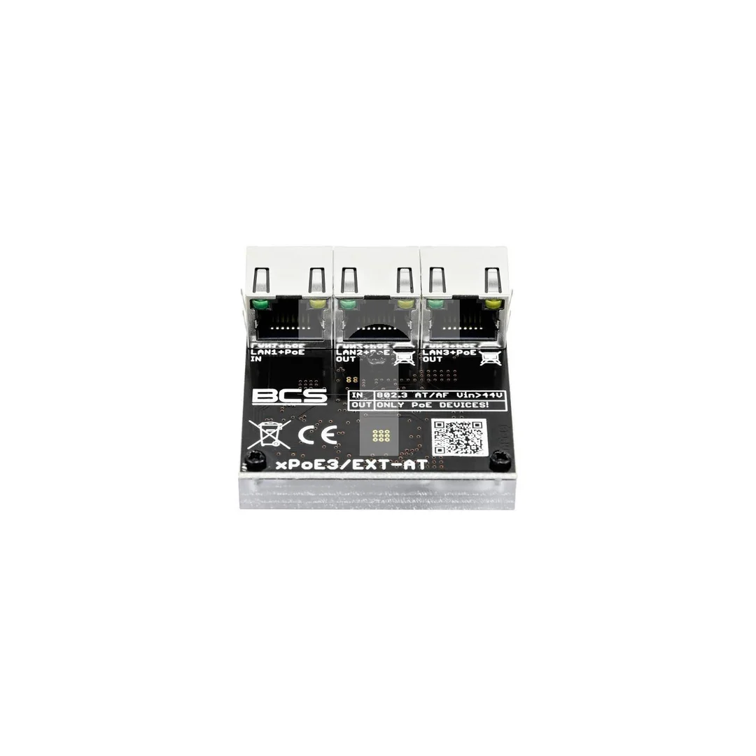 Switch PoE 3-portowy 100Mbps BCS-xPoE3/EXT-AT