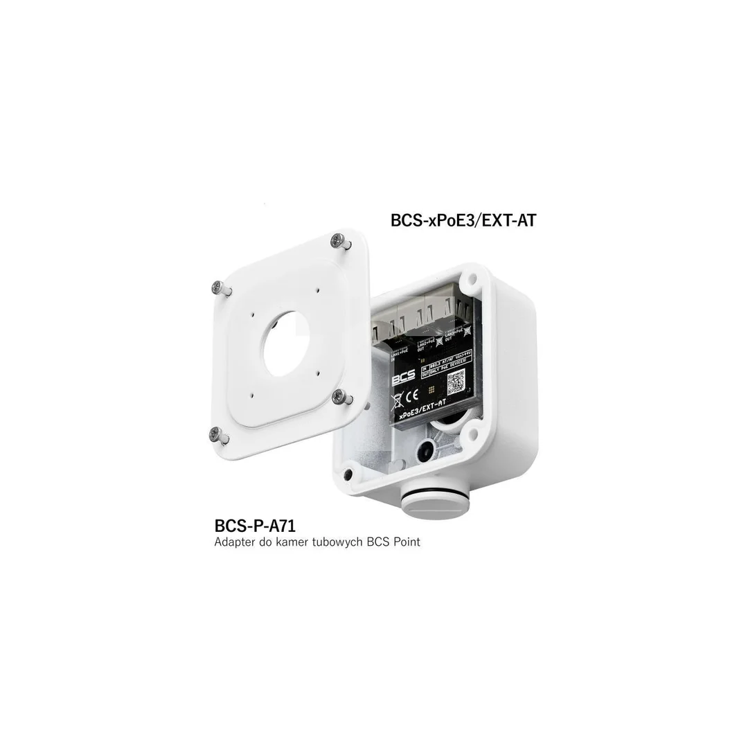 Switch PoE 3-portowy 100Mbps BCS-xPoE3/EXT-AT