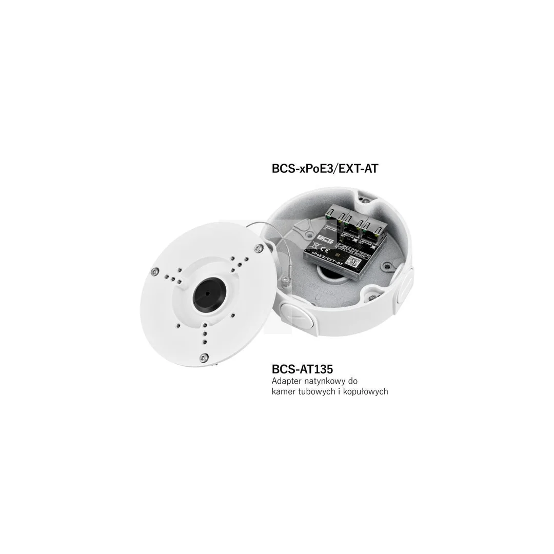 Switch PoE 3-portowy 100Mbps BCS-xPoE3/EXT-AT