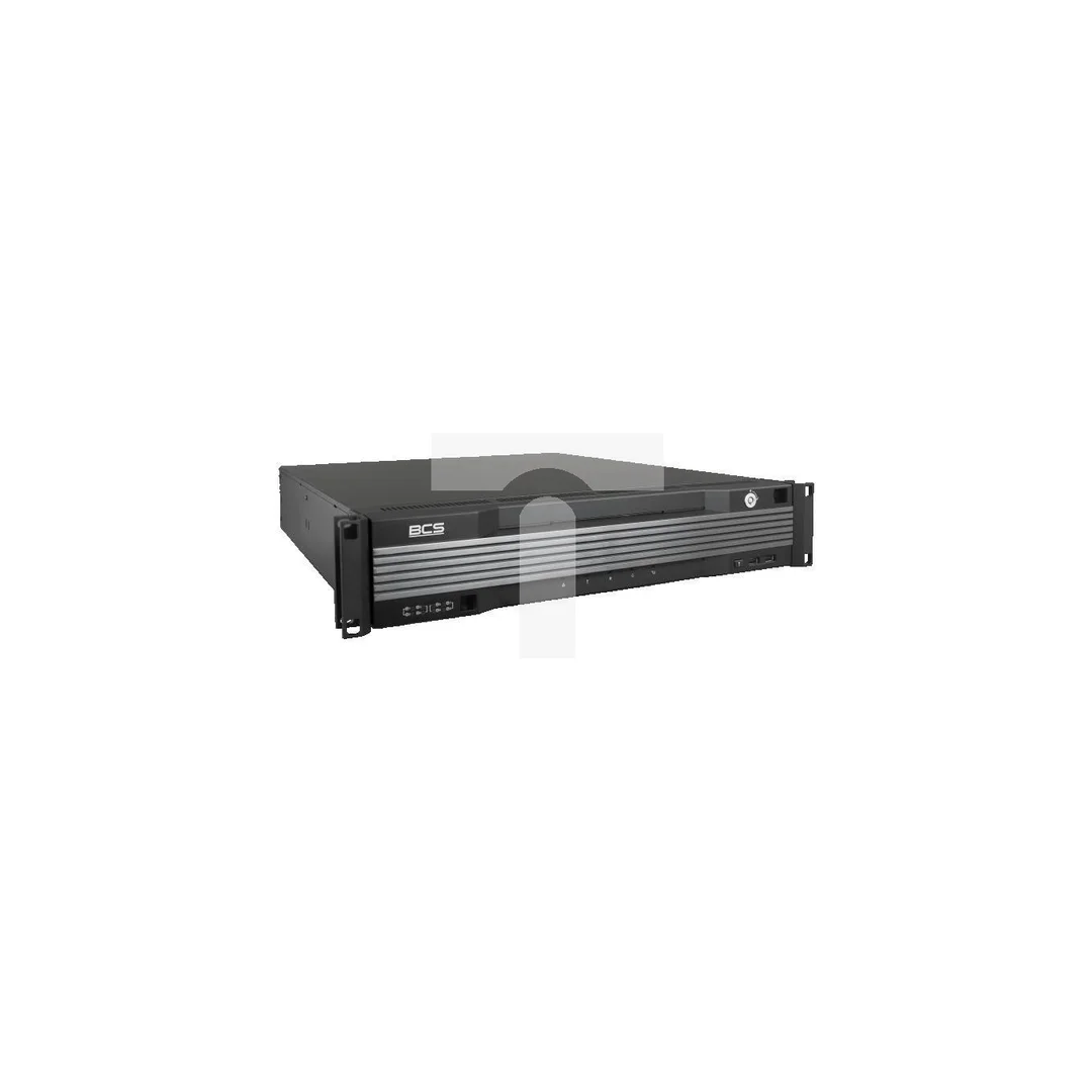 Rejestrator IP 64-kanałowy 12Mpx BCS-U-NVR6408R-A-4K(2X12TB)