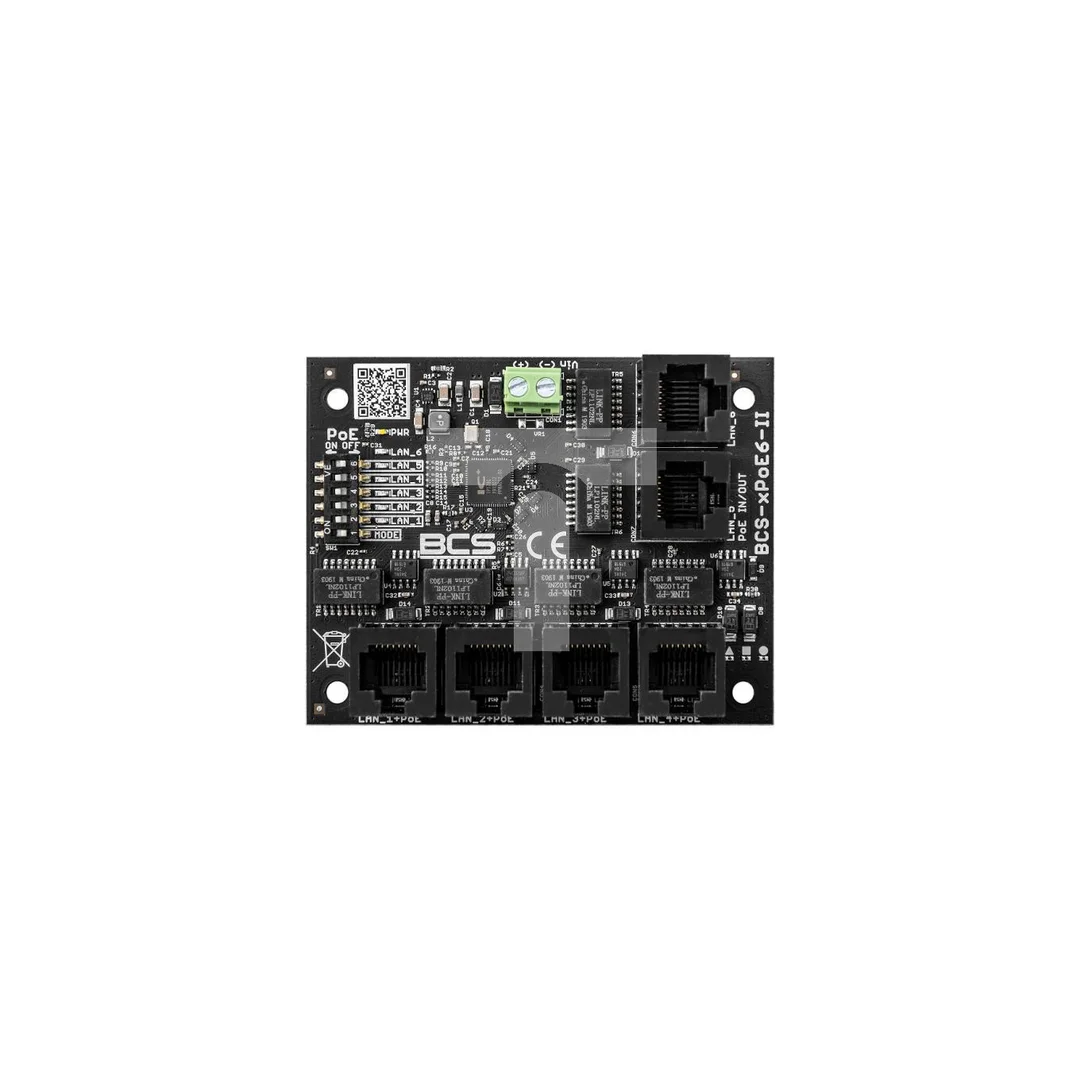 Switch PoE 5-portowy 100Mbps BCS-xPoE6-II