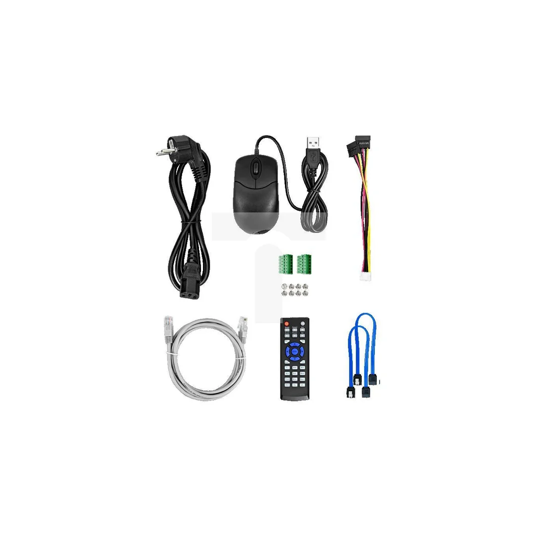 Rejestrator IP 16-kanałowy 24Mpx BCS-L-NVR1602-A-4K-16P-Ai