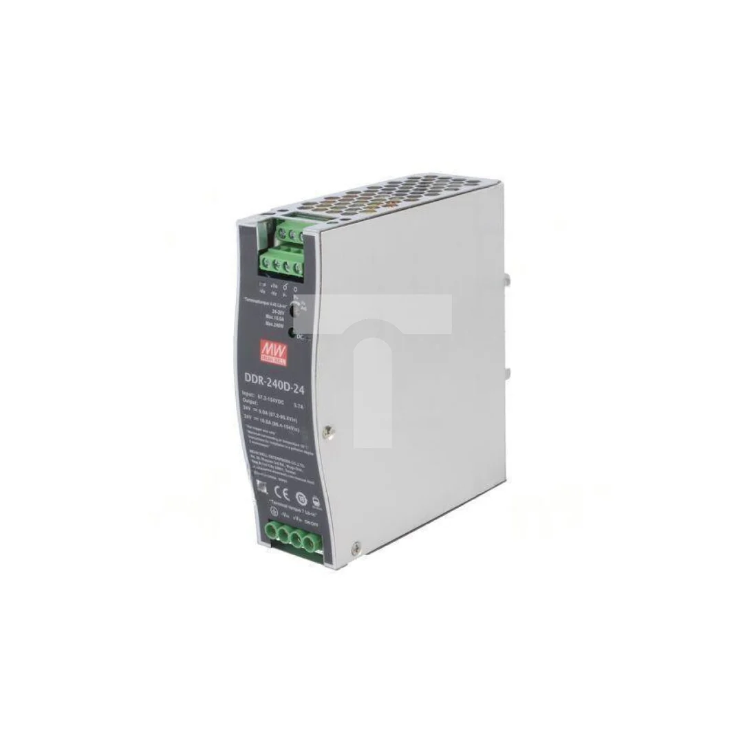 Przetwornica DC/DC 240W 67, 2-154VDC 24VDC Iwyj 10A DDR-240D-24