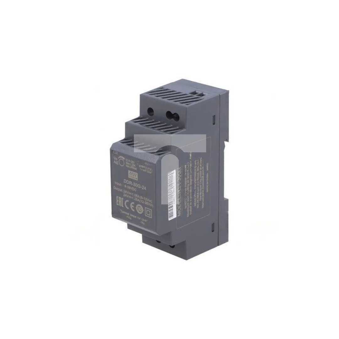 Przetwornica DC/DC 30W 9-36VDC 24VDC Iwyj 1, 25A DDR-30G-24